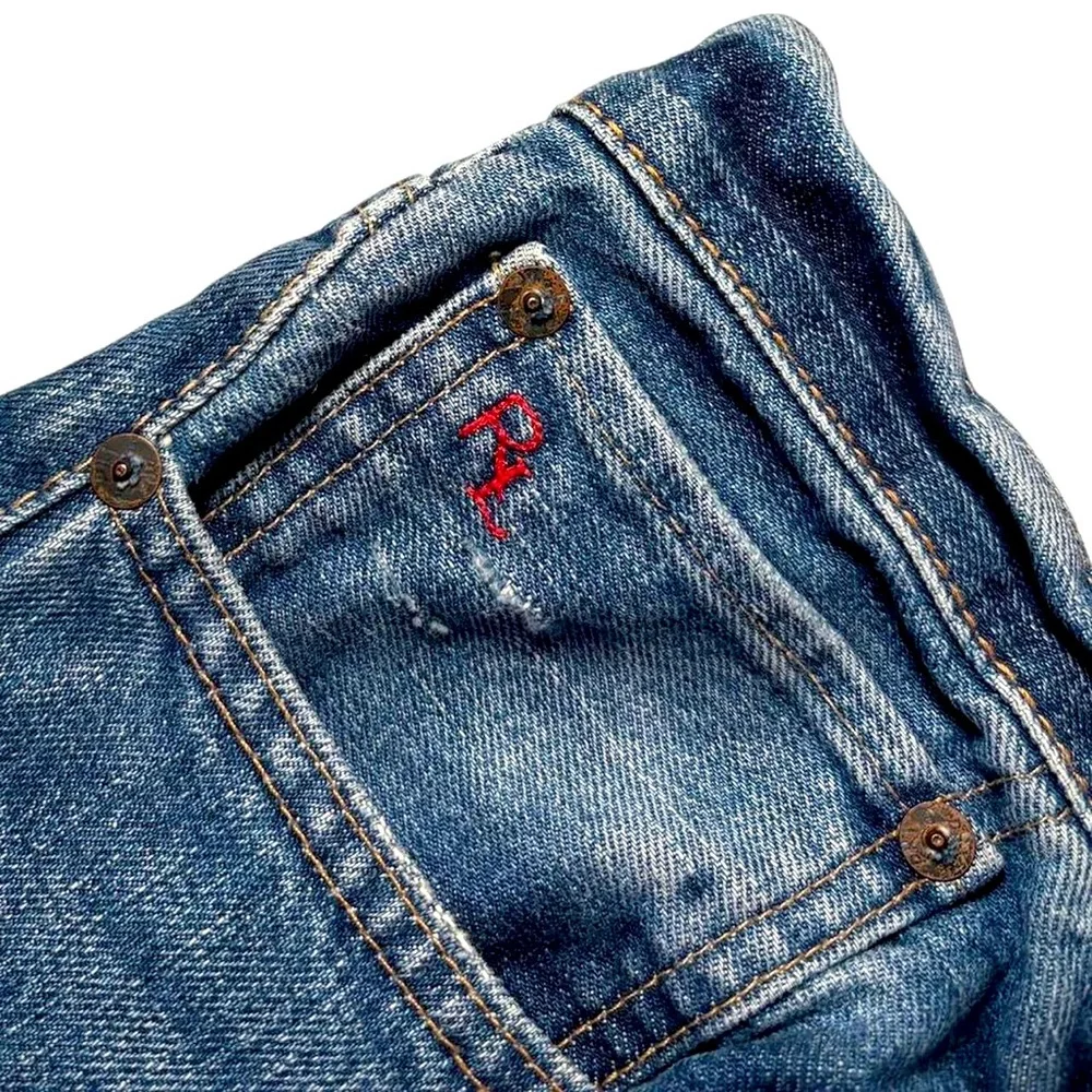 Polo Ralph Lauren Jeans Cortlandt 300 Straight Leg Gold Wash